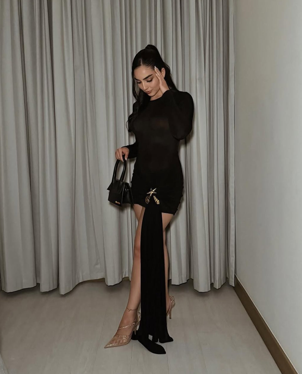 Kleid aus Mesh