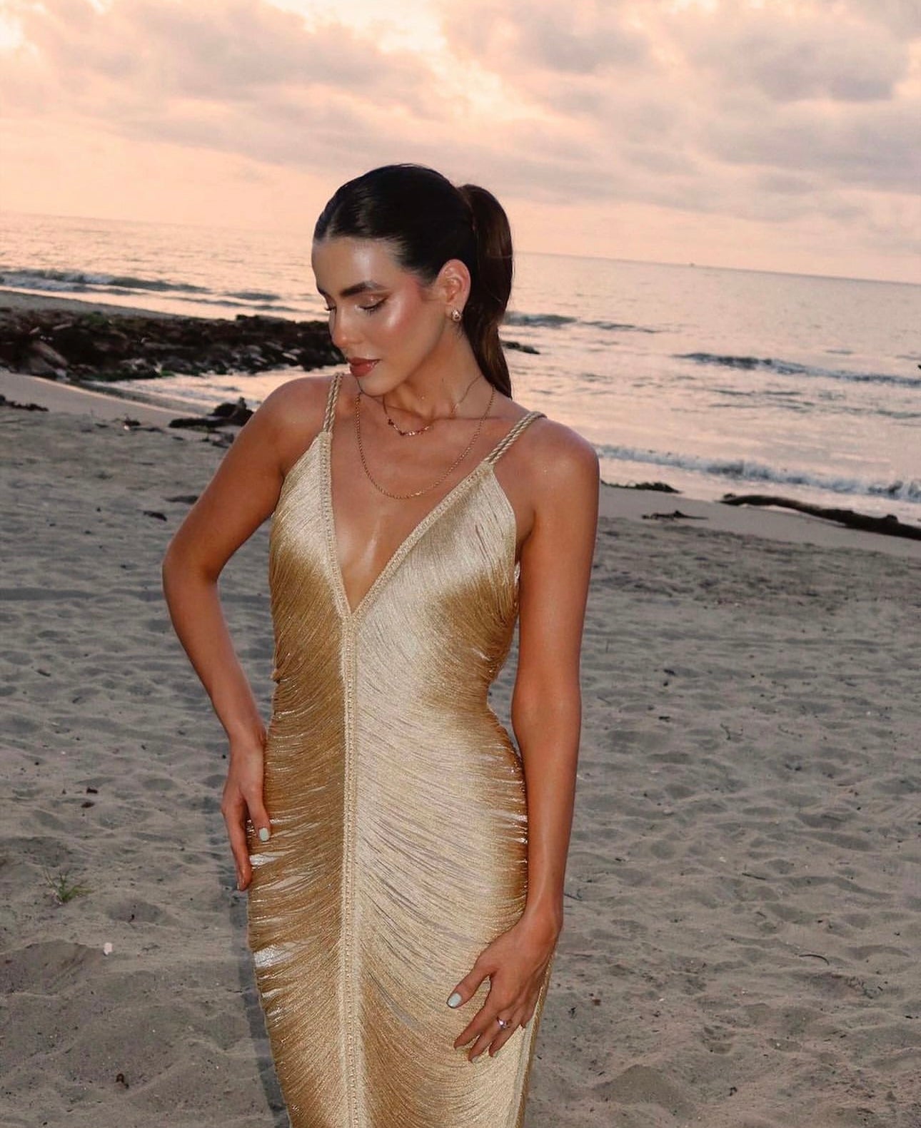 Dress Lanzini Dourado