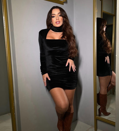 Kleid aus Samt 