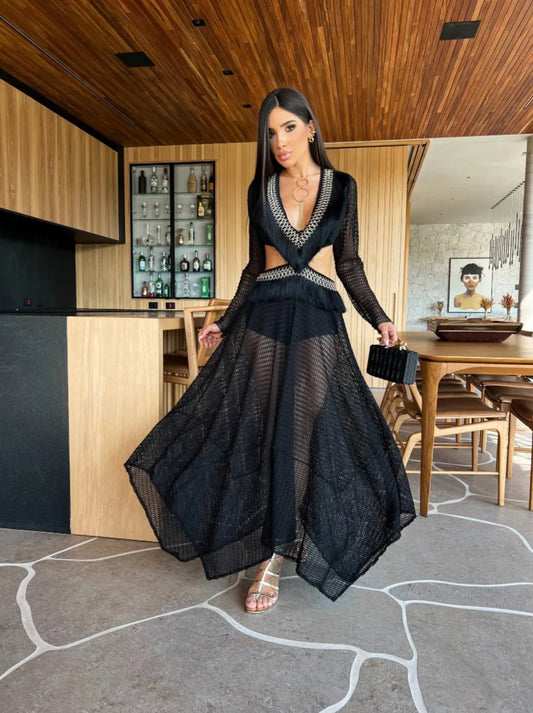 Kleid Lrecia Schwarz 