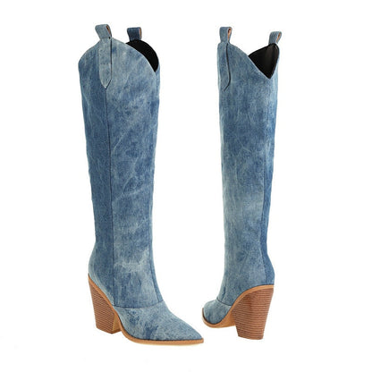 Bota Jeans Wein 