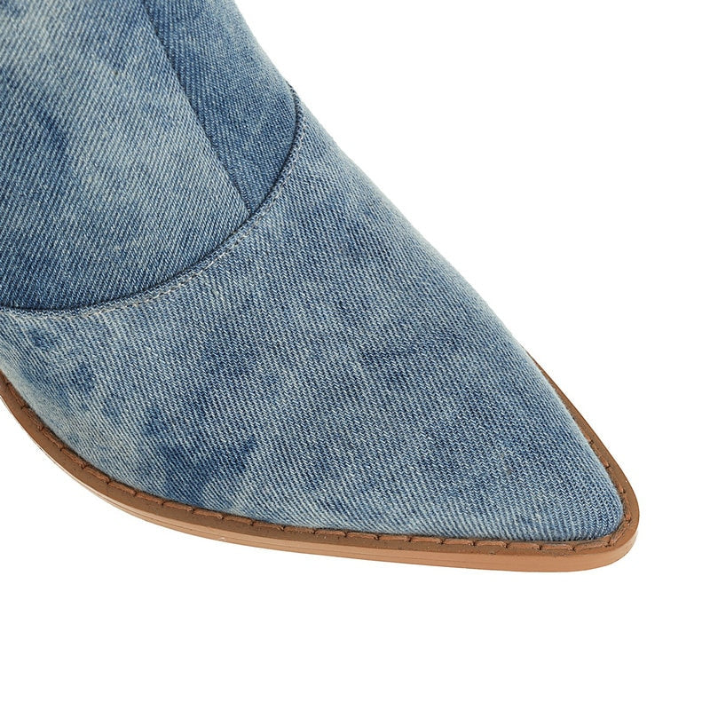 Bota Jeans Wein 